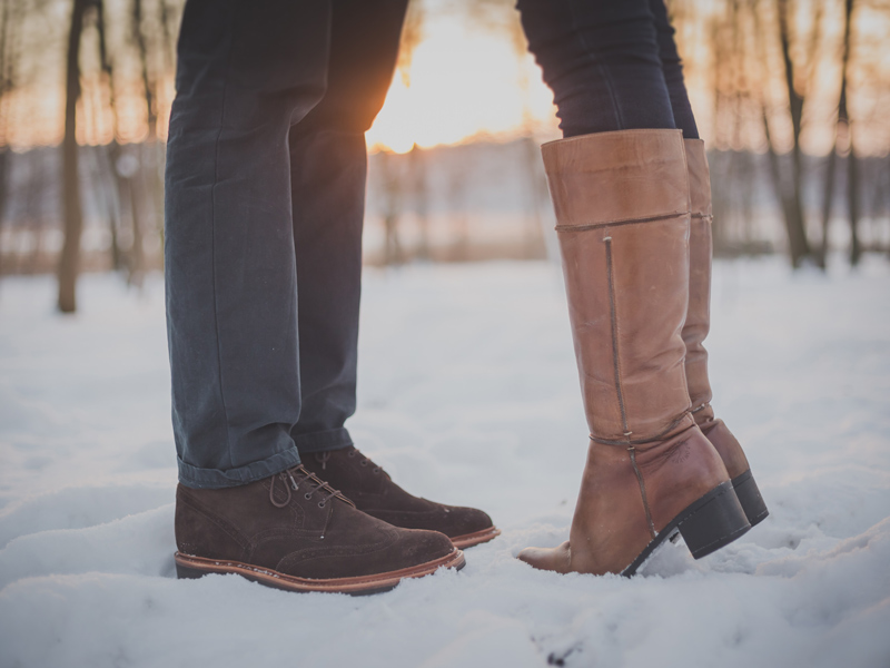 scarpe calde invernali