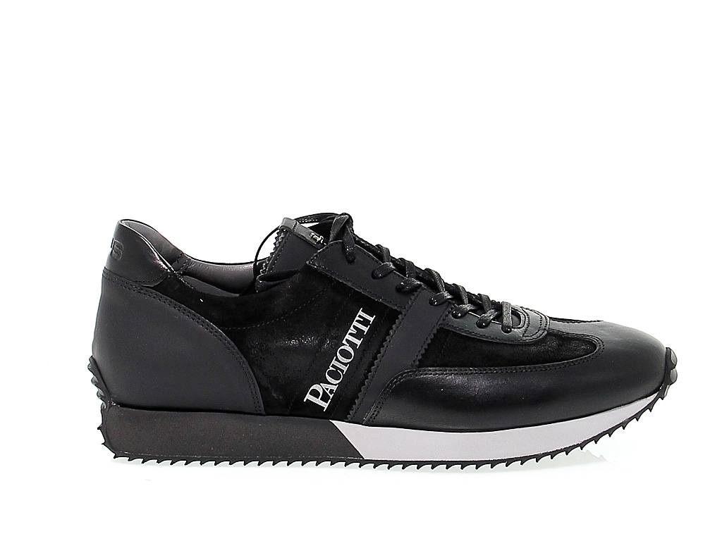 4US Cesare Paciotti High Top Sneakers Black 40 41 42 43 44