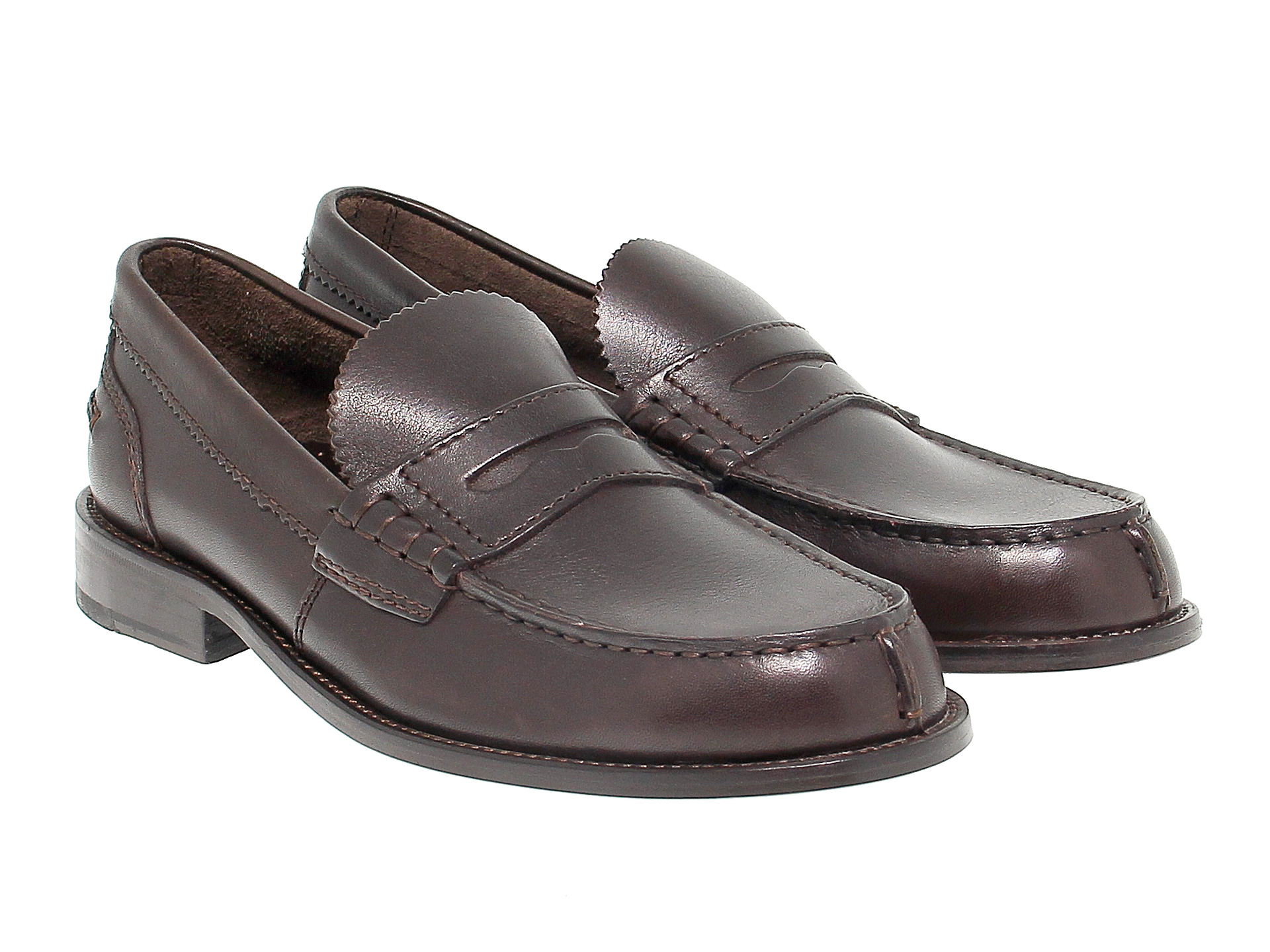 clarks beary loafer dark brown