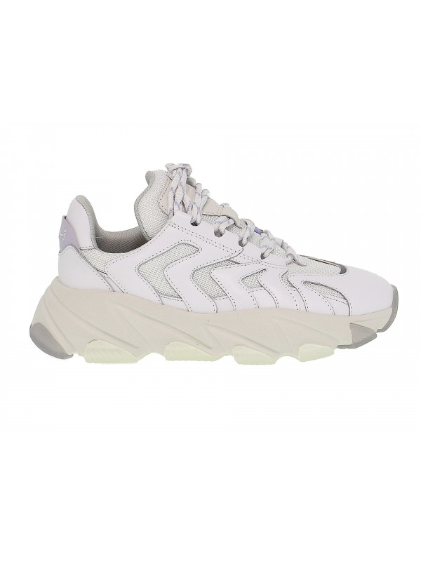 Sneakers Ash EXTREME in pelle e tessuto bianco