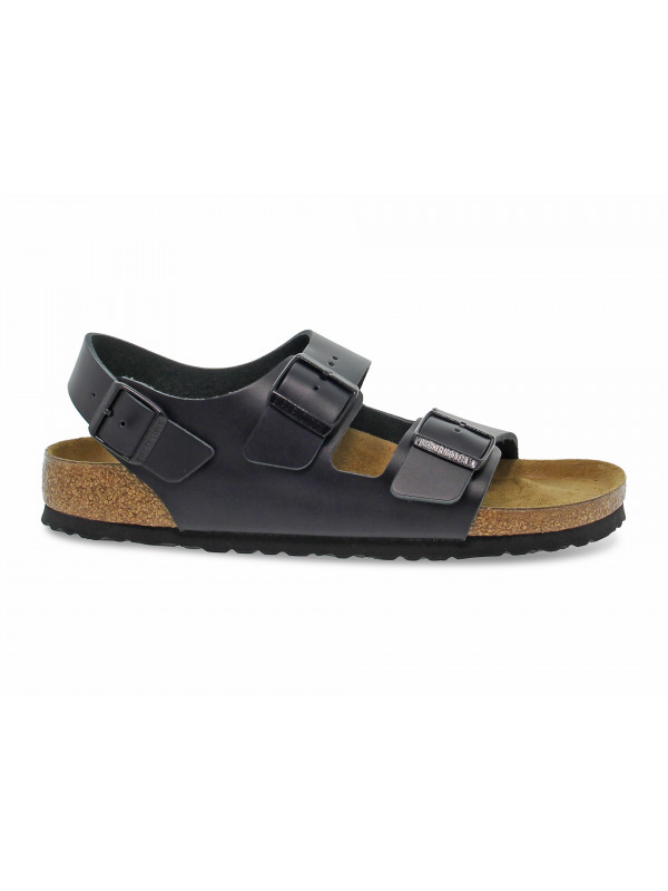 Sandalo Birkenstock MILANO in pelle nero