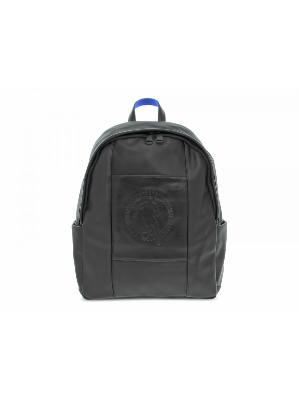 Zaino Bikkembergs BACKPACK NEW MATCH in ecopelle e tessuto nero