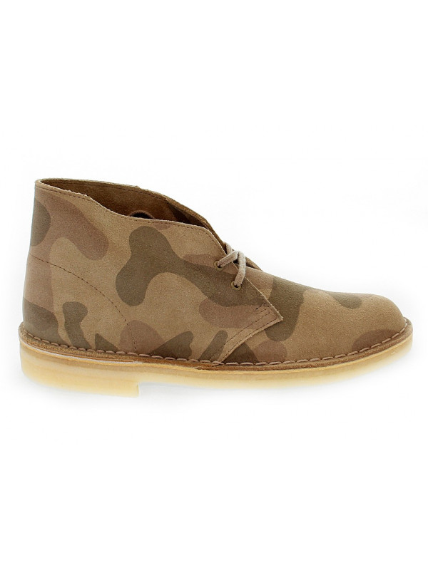 Polacco Clarks DESERT BOOT in camoscio multi