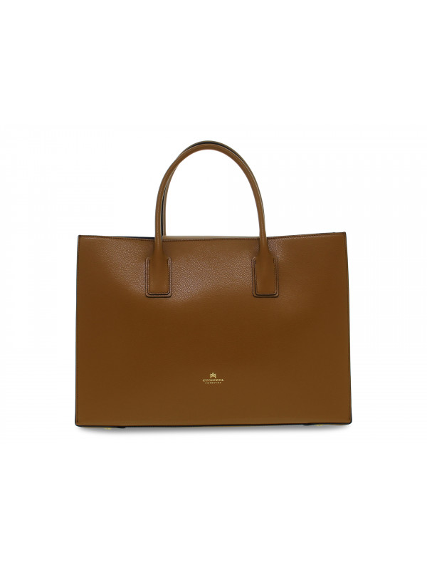 Borsa a mano Cuoieria Fiorentina ALICE BIG TOTE BAG SQUADRATA in pelle cuoio