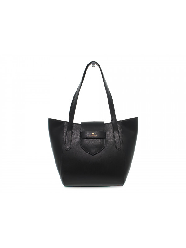 Shopping bag Cuoieria Fiorentina MAIA SHOPPING BAG MELODY in pelle nero