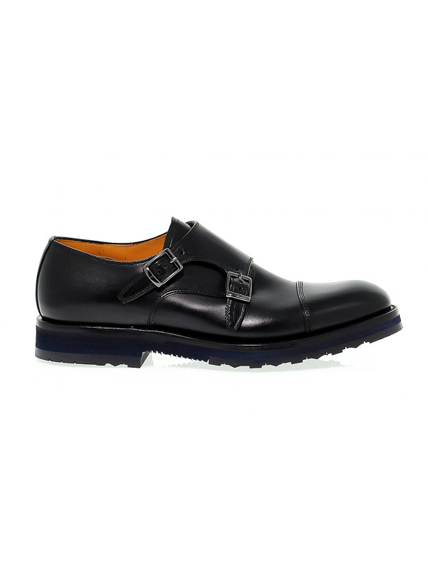 Mocassino Fabi MONK STRAP in pelle