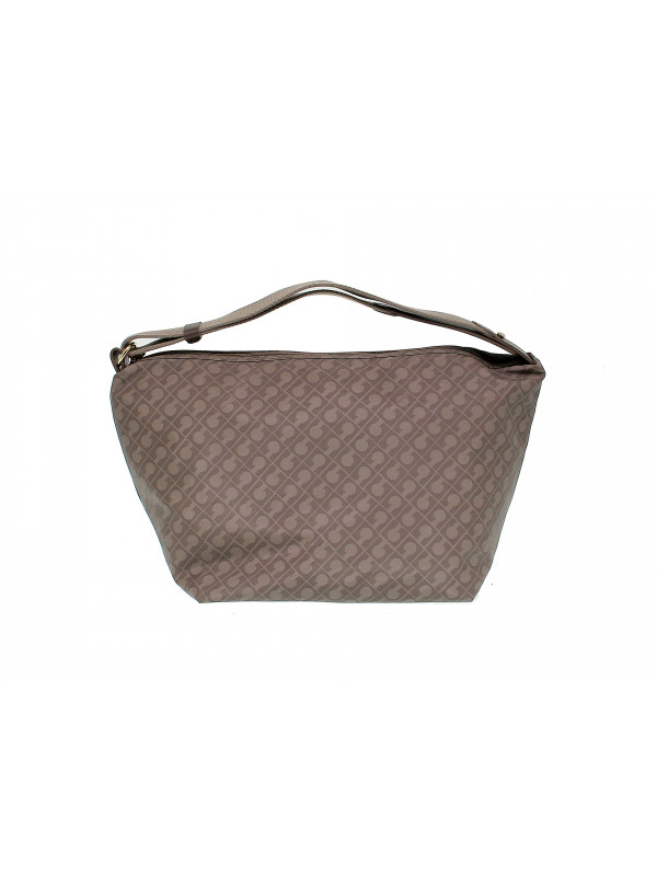 Borsa a tracolla Gherardini EASY SOTTOBRACCIO in tessuto e pelle roccia -  Guidi Calzature - Nuova Collezione Primavera Estate 2022 - Guidi Calzature