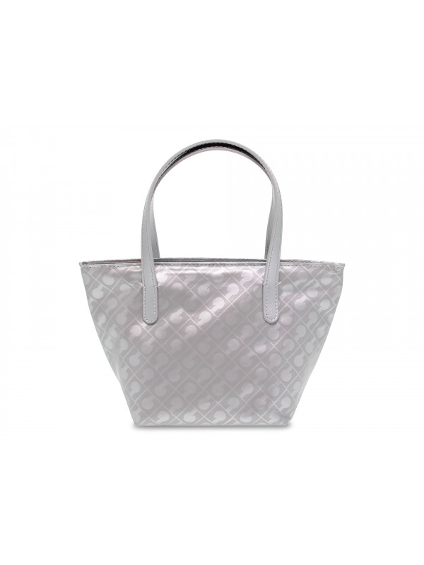 Shopping bag Gherardini EASY SHOPPING BAG MINI in tessuto e pelle grigio -  Guidi Calzature - Nuova Collezione Primavera Estate 2022 - Guidi Calzature