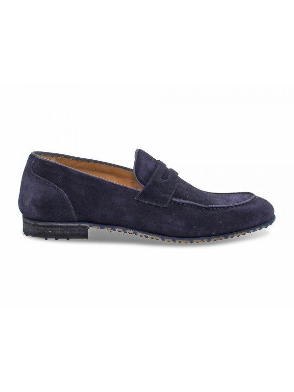 Mocassino Guidi Calzature GUCCI DANDY in camoscio blu