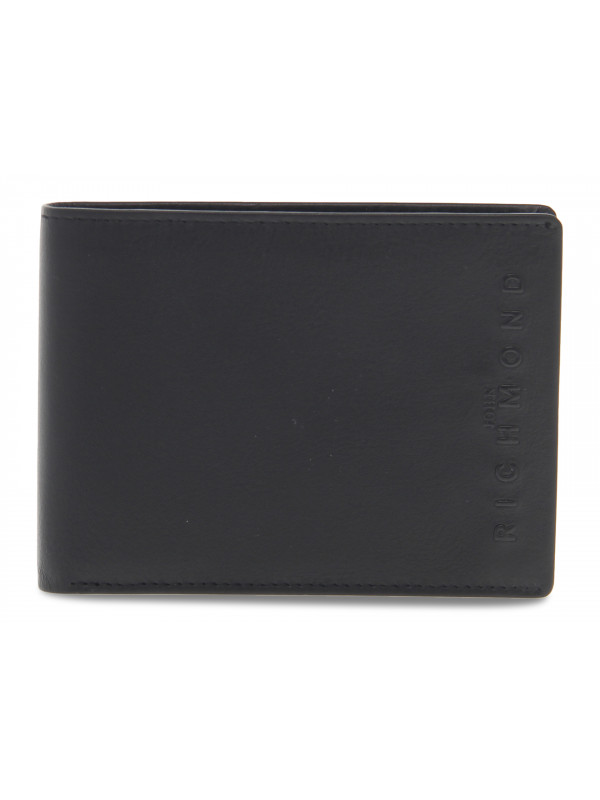 Portafoglio John Richmond WALLET in pelle nero