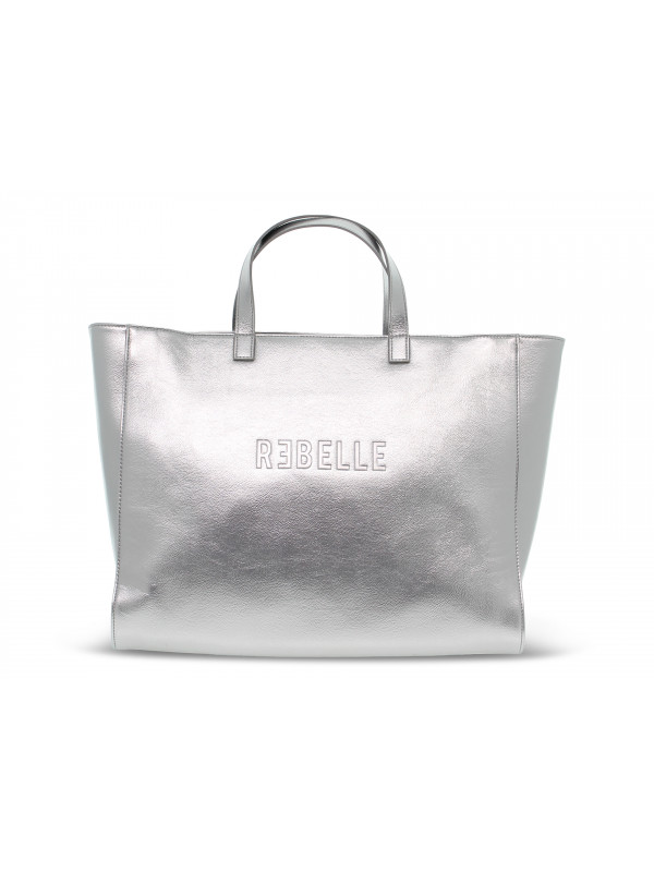Shopping bag argento on sale