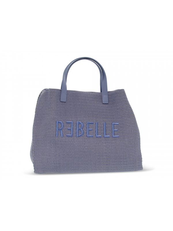 Shopping bag Rebelle ASHANTI SHOPPING S STRAW FAIRYTALE in raffia avio