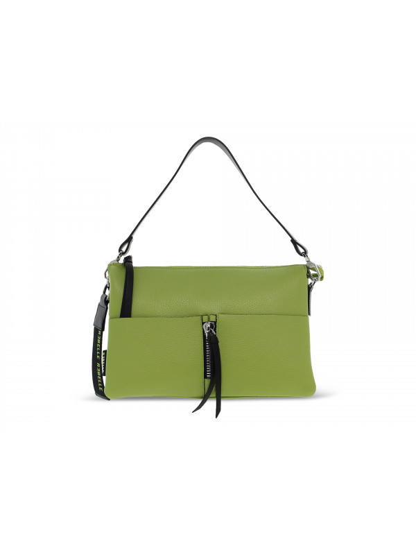 Borsa a tracolla Rebelle ATHENA CROSSBODY M DOLLARO in pelle verde