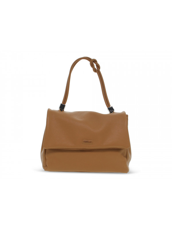 Borsa a tracolla Rebelle SATCHEL DOLLARO SOFT DESERT in pelle beige