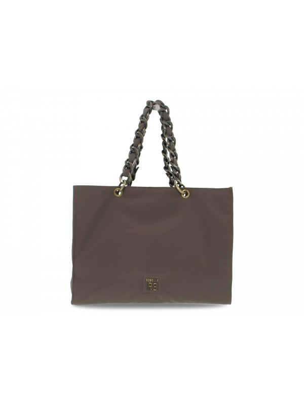 Shopping bag Rebelle CHERYL SHOPPING NYLON MUD in nylon fango