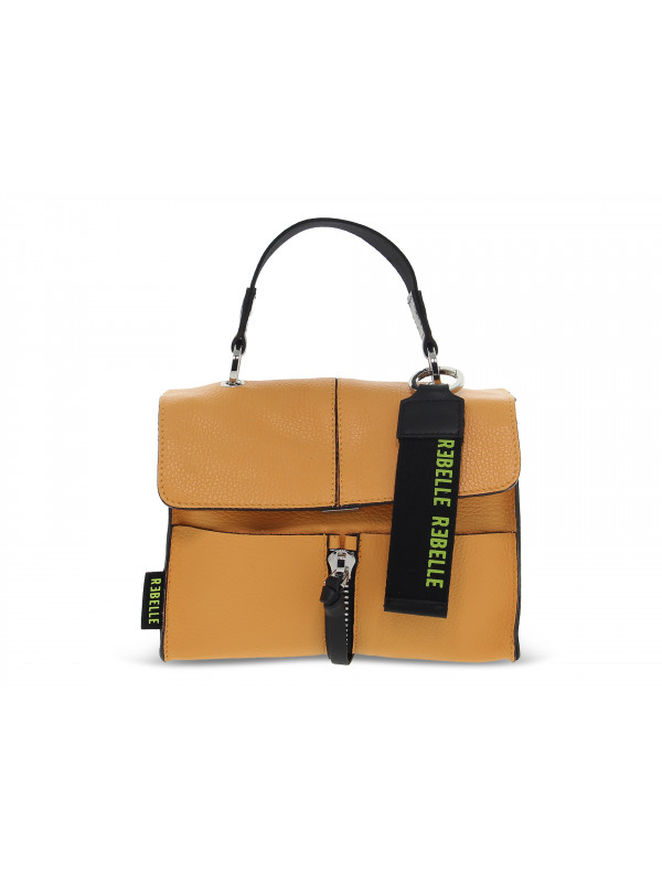 Borsa a tracolla Rebelle CHLOE SATCHEL S DOLLARO in pelle arancio