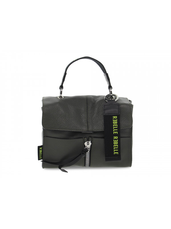 Borsa a tracolla Rebelle CHLOE SATCHEL S DOLLARO in pelle verde scuro