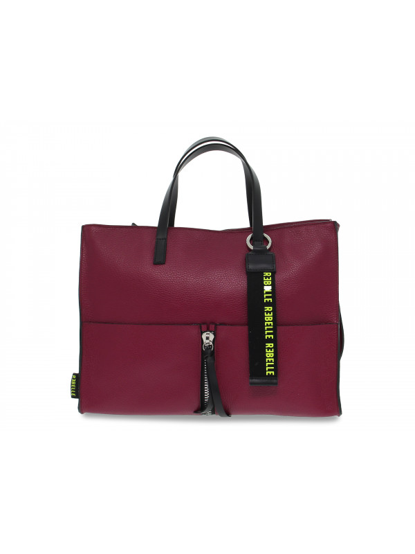 Borsa a mano Rebelle DAPHNE HANDBAG DOLLARO CICLAMINO in pelle viola