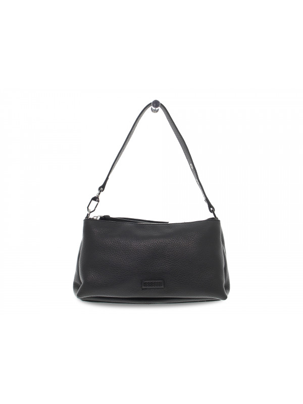 Borsa a tracolla Rebelle CROSSBODY DOLLARO SOFT BLACK in pelle nero