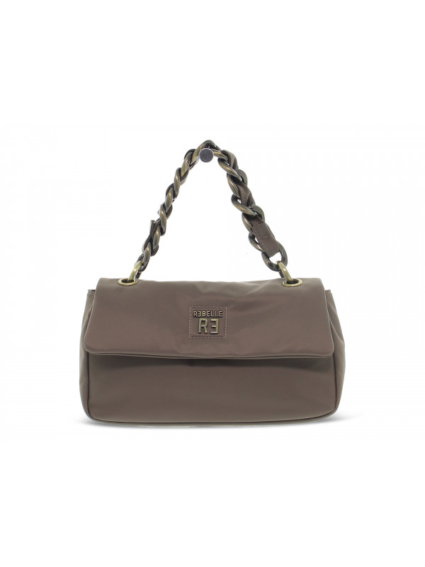 Borsa a tracolla Rebelle JANE SATCHEL M NYLON MUD in nylon fango