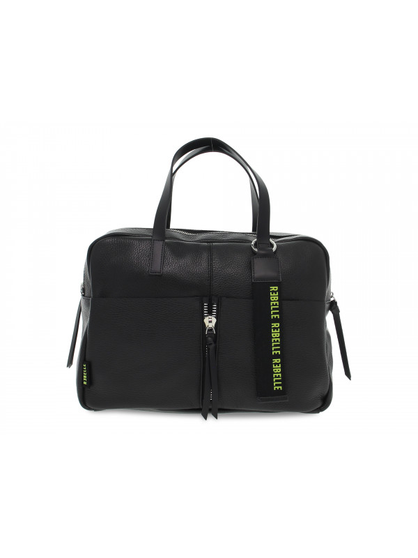 Borsa a mano Rebelle SELENE HANDBAG DOLLARO in pelle nero
