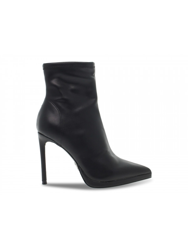 Polacco Steve Madden KAYLANI BLK STRETCH in microfibra e ecopelle nero