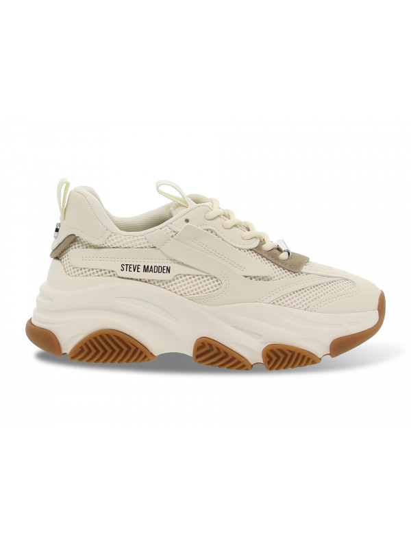 Sneakers Steve Madden - bianco e beige Donna Sneakers
