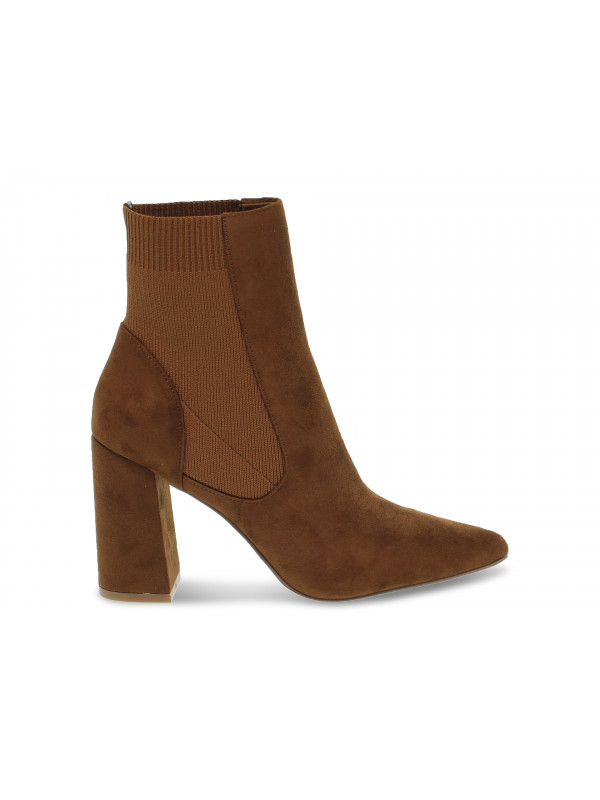 Polacco Steve Madden REESA MICROSUEDE BROWN in micro e camoscio marrone