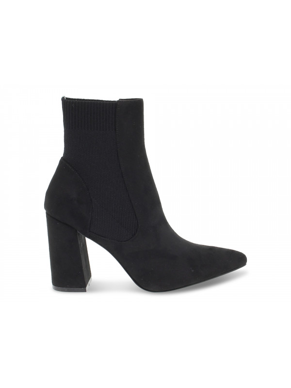 Polacco Steve Madden REESA MICROSUEDE BLACK in micro e camoscio nero