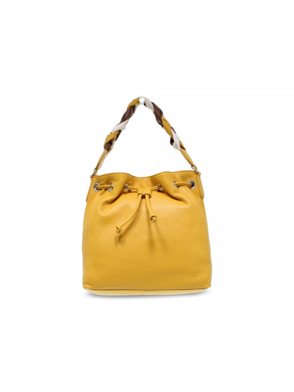 Borsa a tracolla Tosca Blu PRIMULA SACCA in pelle giallo