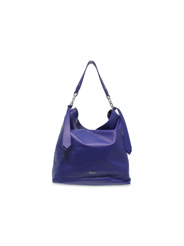 Borsa a tracolla Tosca Blu AZALEA SACCA in pelle bluette