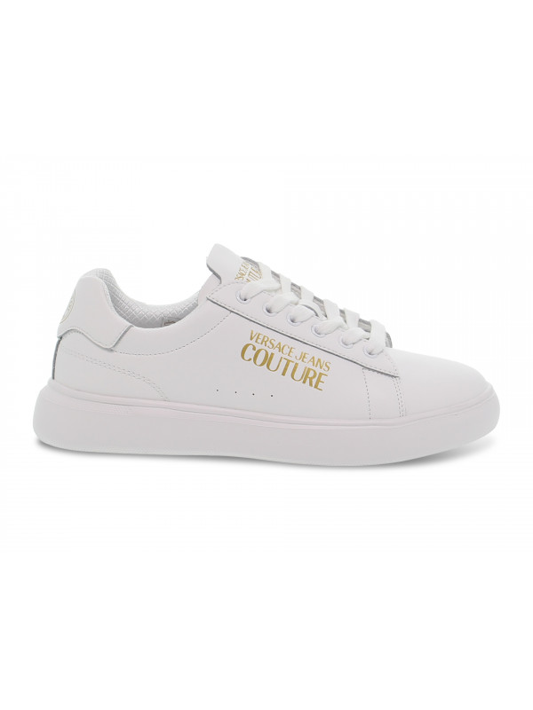 Sneakers Versace Jeans Couture JEANS COUTURE LOGO LIGHT in pelle bianco