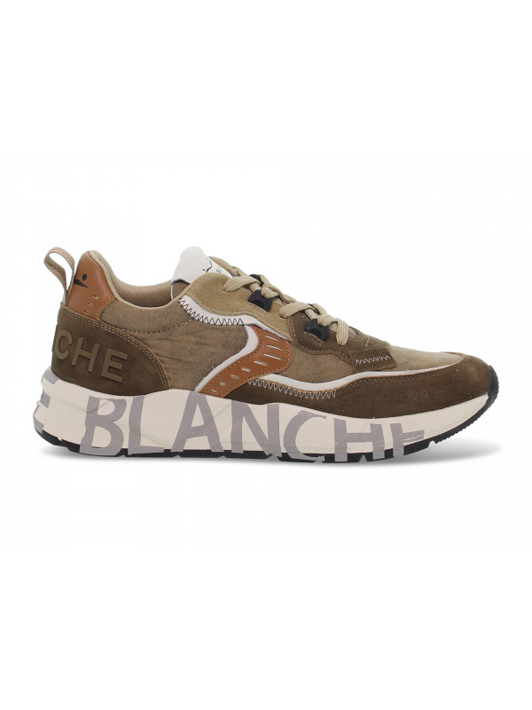 Sneakers Voile Blanche - marrone