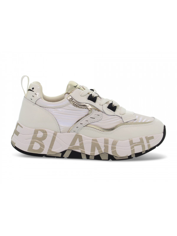 Sneakers Voile Blanche - bianco e platino