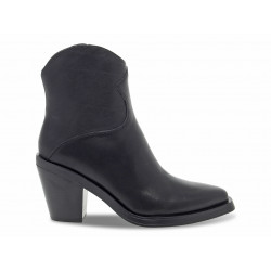Tronchetto Ash JUDY in pelle nero Donna Tronchetto