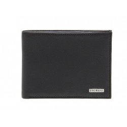 Portafoglio Bikkembergs WALLET METAL PLATE in pelle