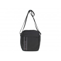 Borsa Bikkembergs REPORTER GUM in gommato nero