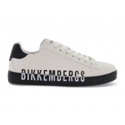 Sneakers Bikkembergs EXTRALIGHT in microfibra bianco e nero
