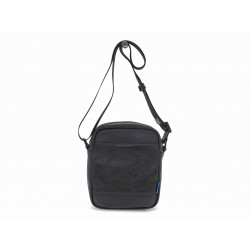 Borsa Bikkembergs REPORTER NEW MATCH in ecopelle e tessuto nero