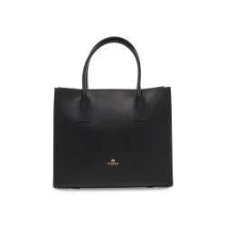 Borsa a mano Cuoieria Fiorentina ALICE MEDIUM TOTE BAG SQUADRATA in pelle nero