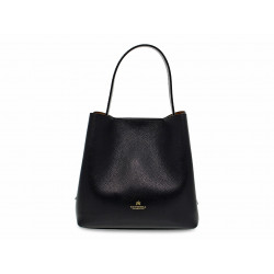 Shopping bag Cuoieria Fiorentina ALICE SECCHIELLO A PIRAMIDE in pelle nero Donna Shopping bag