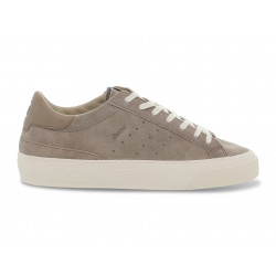 Sneakers D.A.T.E. SONICA SUEDE in camoscio e pelle beige Uomo Sneakers