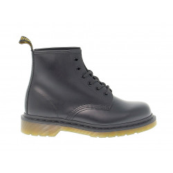 Polacco Dr. Martens 6 EYE BOOT in pelle nero