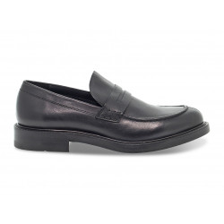 Mocassino Ernesto Dolani STILE INGLESE in pelle nero Uomo Mocassino