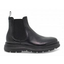 Polacco Fabi BEATLE STILE INGLESE in pelle nero Uomo Polacco