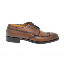 Stringata Fabi in pelle cuoio Uomo Stringata