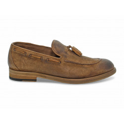 Mocassino Guidi Calzature GUCCI DANDY in pelle cuoio