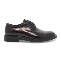 Stringata Guidi Calzature STILE INGLESE CHURCH'S in spazzolato bordeaux Uomo Stringata