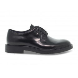 Stringata Guidi Calzature STILE INGLESE CHURCH'S in spazzolato nero Uomo Stringata