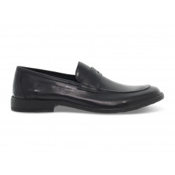 Mocassino Guidi Calzature STILE INGLESE in pelle nero Uomo Mocassino
